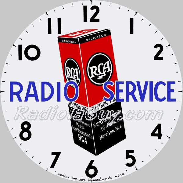 RCA PAM Clock Faces